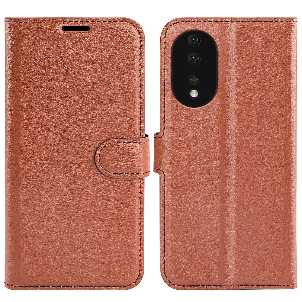 For Honor 80 5G Litchi Texture PU Leather Stand Wallet Phone Cover Full Protection Flip Anti-scratch Phone Case For Honor 80 5G Litchi Texture PU Leather Stand Wallet Phone Cover Full Protection Flip Anti-scratch Phone Case